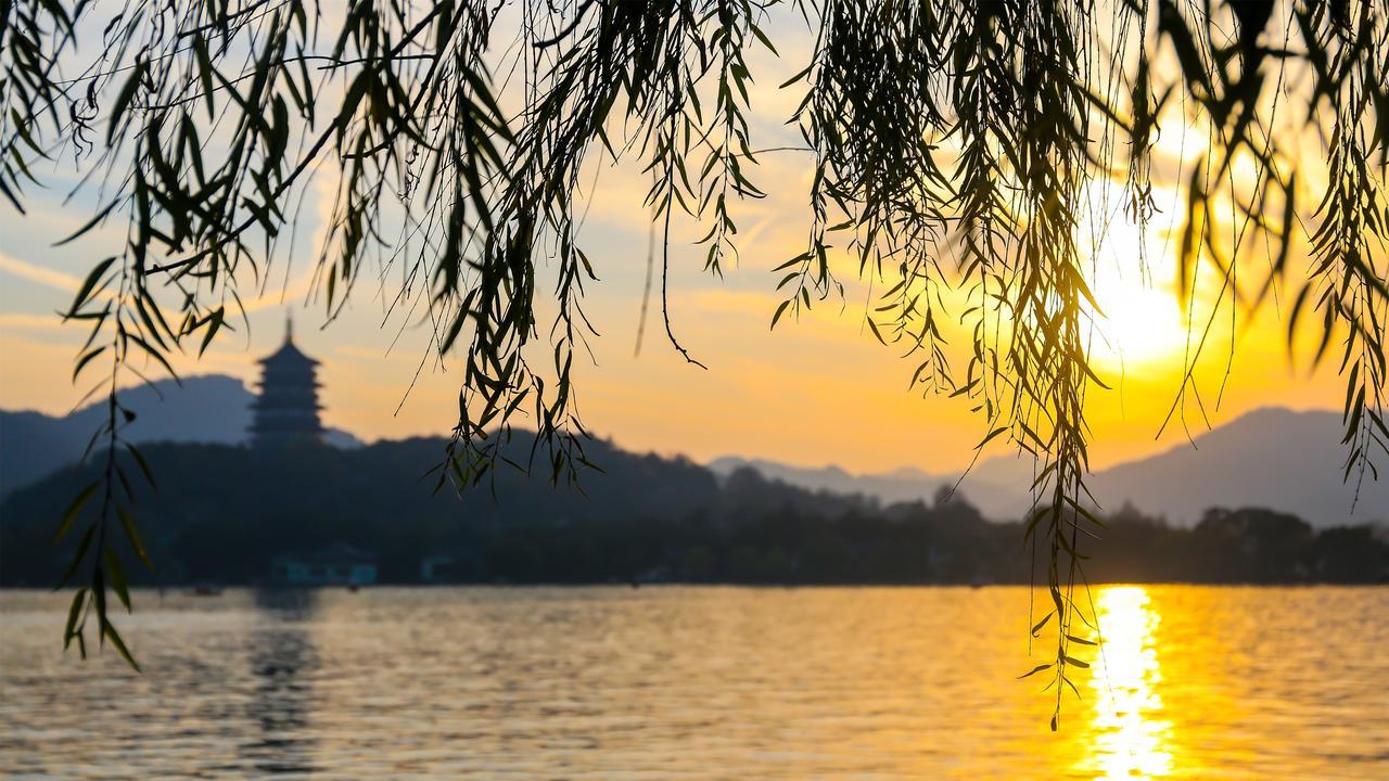 Liuying Hotel West Lake Hangzhou Exterior foto