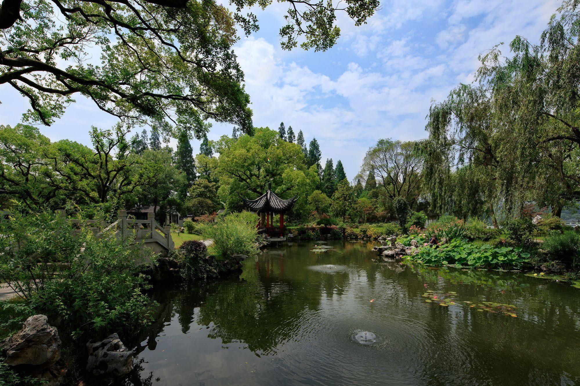 Liuying Hotel West Lake Hangzhou Exterior foto
